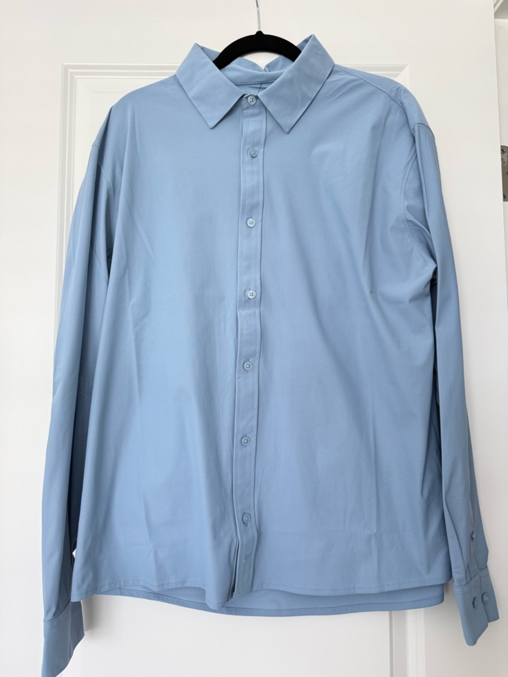Fabletics Light Blue Men's Dress Shirt